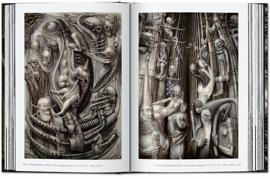 HR Giger Hardcover Book by Andreas J. Hirsch H.R. Giger - Click Image to Close