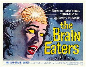 Brain Eaters, The 1958 Half Sheet Poster Reproduction