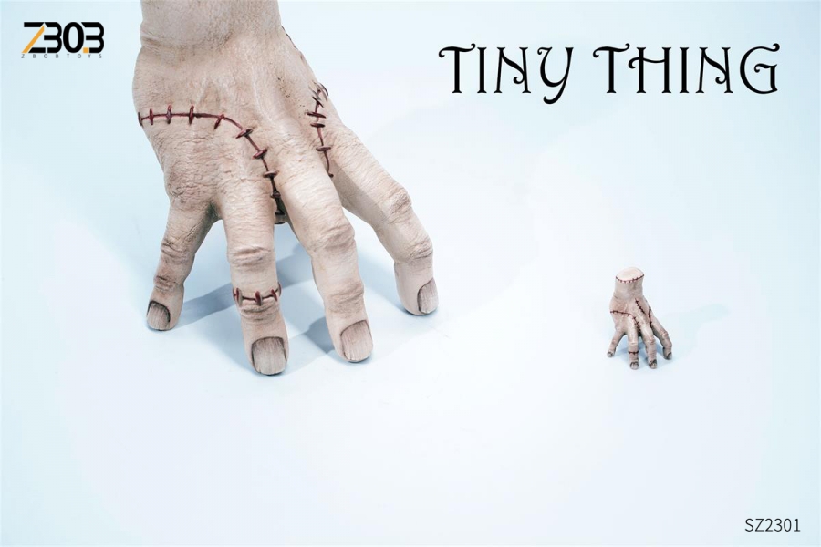 Thing and Tiny Thing Resin Figure Set - Click Image to Close