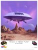 Lost In Space Descent to the Lost Planet Poster by Ron Gross