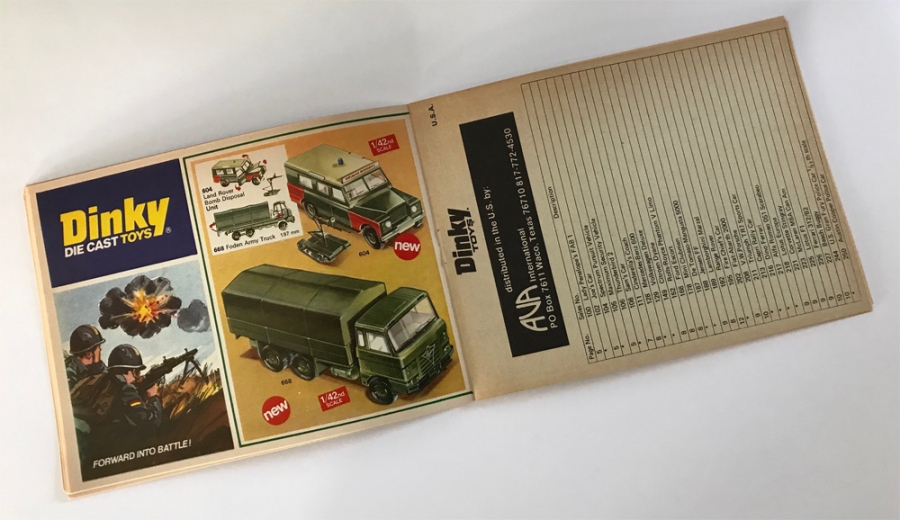 Dinky 1976 Toy Catalog #12 Star Trek / Space 1999 - Click Image to Close