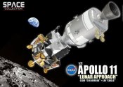 Apollo 11 Lunar Approach CSM Columbia + LM Eagle 1/72 Model Kit Re-Issue