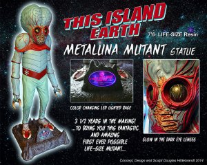 This Island Earth Metaluna Mutant Life-Size Replica Statue