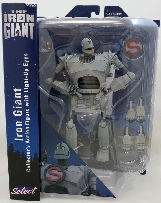 Iron Giant with Hogarth 9" Collector's Figure - Click Image to Close