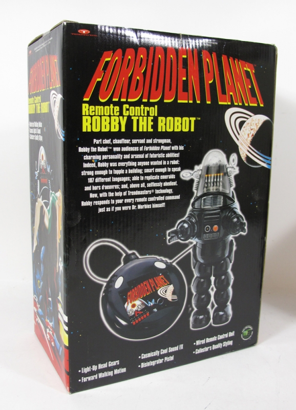 Forbidden Planet Robby the Robot 1/6 Scale RC Toy by Trendmasters - Click Image to Close