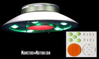 Invaders Flying Saucer U.F.O. 1/72 Scale Model Kit Accessory Parts Set for Aurora Re-Issue