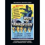 House Of Frankenstein Universal Script Hardcover Book Magicfilm