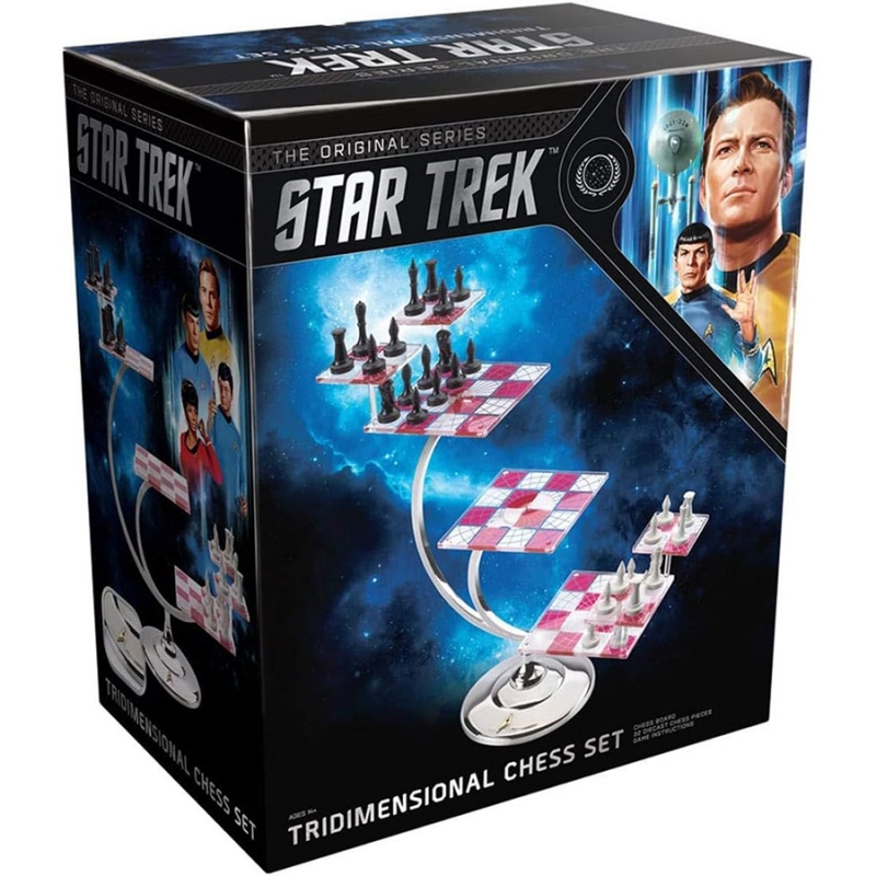Star Trek Tridimensional Chess Set Prop Replica - Click Image to Close
