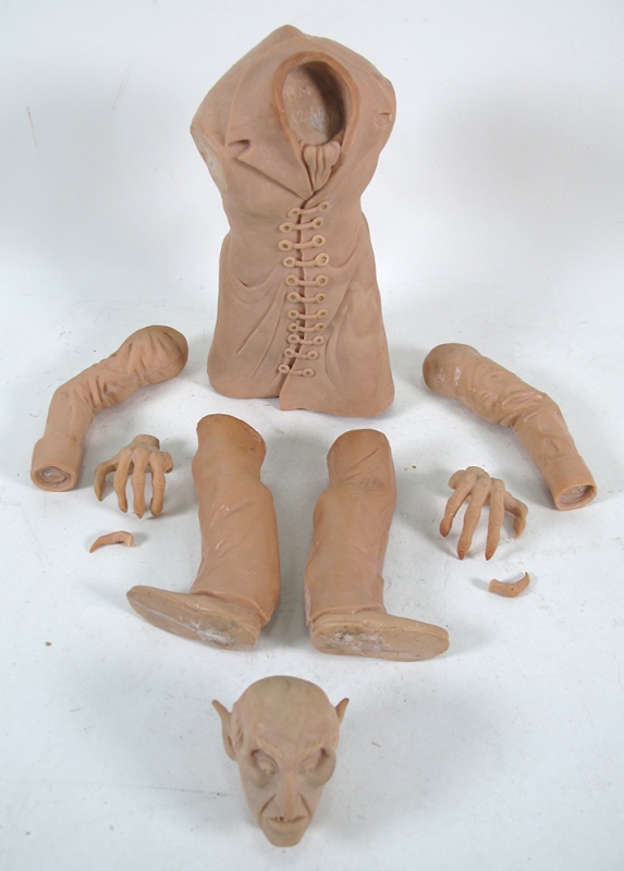 Nosferatu Max Schreck 1/6 Scale Master Sculpt for Model Kit - Click Image to Close