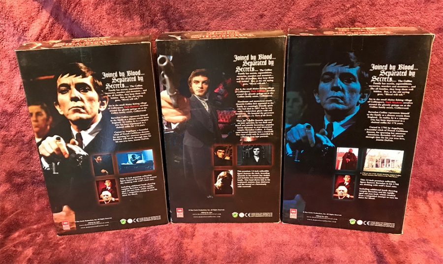 Dark Shadows Set of 3 1/6 Scale Figures by Majestic Toys 12" Figures Barnabas Collins, Quentin Collins - Click Image to Close