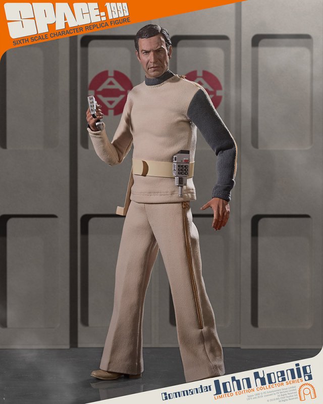 Space 1999 Commander John Koenig 1/6 Scale Figure by Big Chief - Click Image to Close