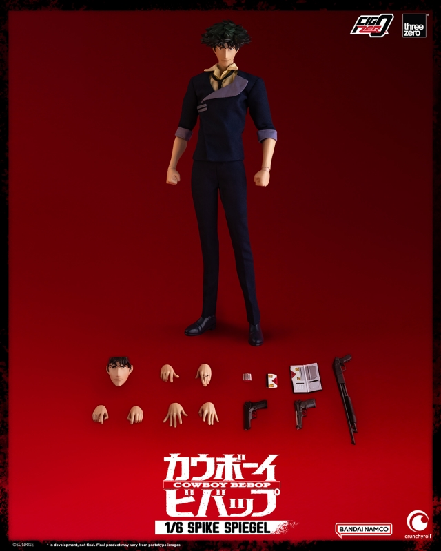 Cowboy Beebop Spike Spiegel 1/6 Scale Action Figure - Click Image to Close
