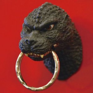 Godzilla 1989 Magnet Key Ring