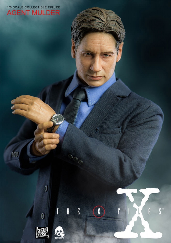 X-Files Fox Mulder 1/6 Scale Figure by Three Zero - Click Image to Close