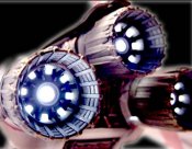 Battlestar Galactica 2003 Colonial Viper MK II 1/32 Scale Model Lighting Kit for Moebius
