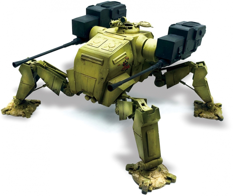 Kaiser Kiefer German Army 1/35 Gerat 58 Cannon Quadruped Fighting Vehicle Model Kit by Rocket Models - Click Image to Close