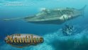 20,000 Leagues Under the Sea Nautilus 1/144 Injected Plastic Model Kit