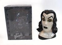 Vampira Portrait Ceramic Vase