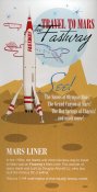 T.W.A. Mars Liner Rocket Ship Plastic Model Spacecraft Kit 1:144 Scale