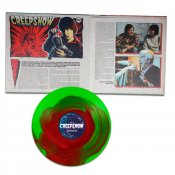 Creepshow 1982 Soundtrack Vinyl LP John Harrison "Meteor Green & Blood Red" Swirl Colored Vinyl