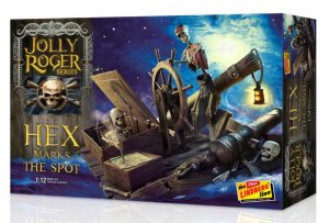 Jolly Roger Series Hex Marks The Spot Model Kit by Lindberg