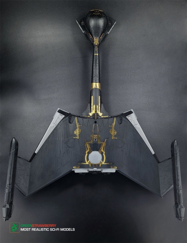 Star Trek Klingon Kronos One Deluxe Upgrade Detail Set for 1/350 Scale Polar Lights Model Kit - Click Image to Close