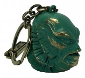 Creature From The Black Lagoon Head Sculpted Metal Keychain