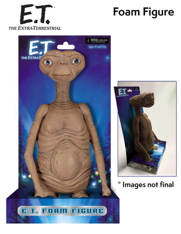 E.T. The Extra-Terrestrial 12" Foam Figure Prop Replica - Click Image to Close