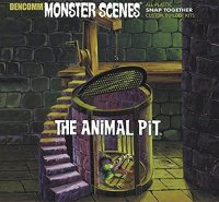 Monster Scenes The Animal Pit Plastic Model Kit Aurora Reissue