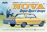 Chevrolet Nova 1964 Super Sport 1/25 Scale Model Kit