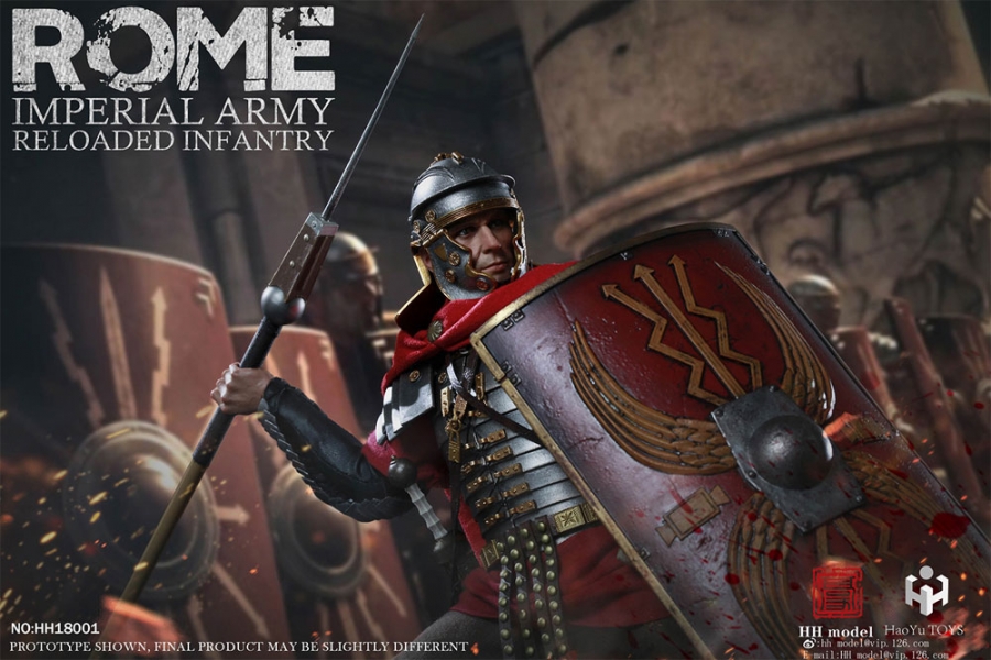 Rome Imperial Army Reloaded Infantry Soldier 1/6 Scale Figure by HY Toys - Click Image to Close
