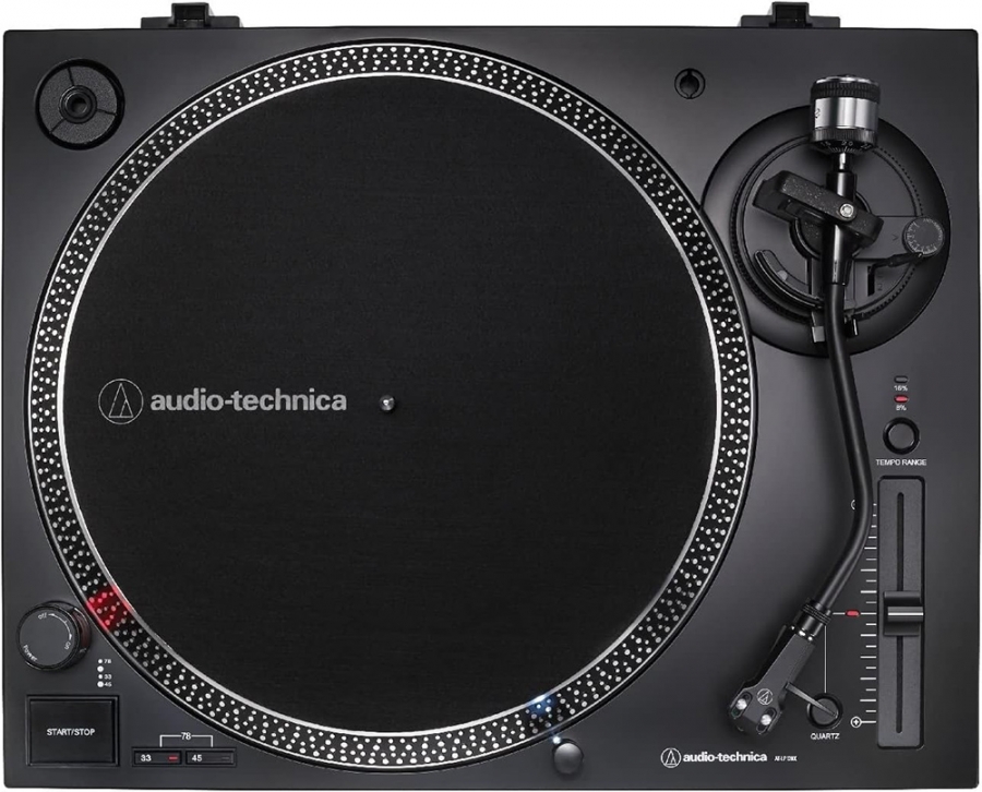 Audio Technica AT-LP120XBT-USB-BK Bluetooth Wireless USB Turntable - Direct Drive - Manual (Black) - Click Image to Close
