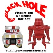 Black Hole Vincent and Maximilan Box Set Vinyl Figures