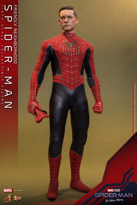 Spider-Man Friendly Neighborhood 1/6 Scale Figure by Hot Toys Toby Maguire - Click Image to Close