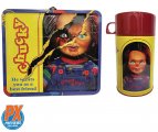 Child's Play Chucky Tin Titans Lunch Box with Thermos