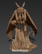 Mothman Cryptozoology Series Plastic Model Kit