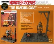 Monster Scenes The Hanging Cage Aurora Re-Issue 1/13 Scale 55th Anniversary Limited Edition Model Kit #637