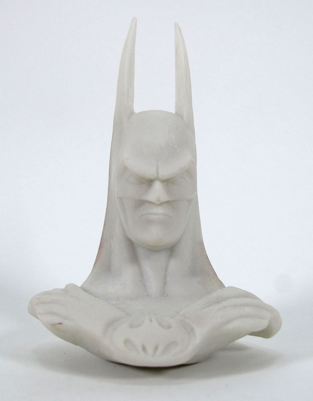 Batman Cold Cast 4 Inch Tall Mini Bust - Click Image to Close