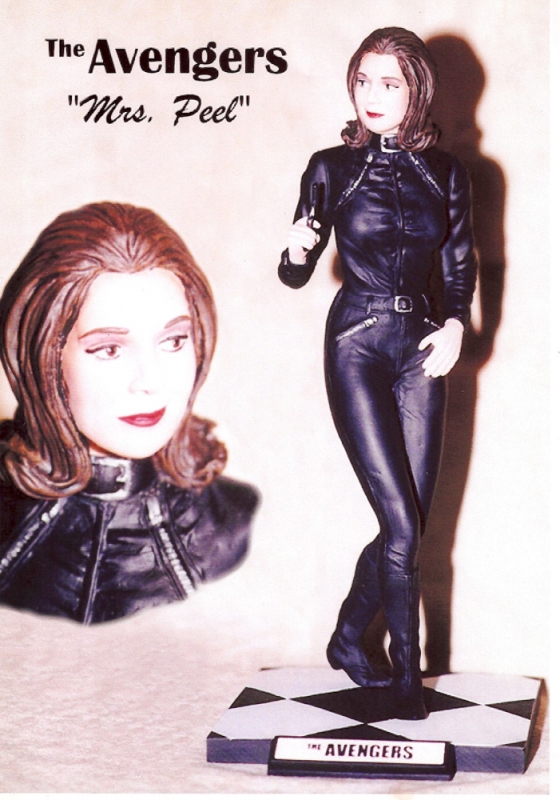 Avengers Mrs Peel 1/6 Model Kit - Click Image to Close