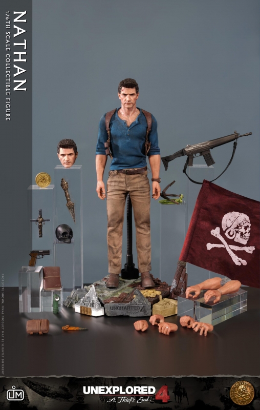 Unexplored 4 "Nathan" 1/6 Scale Figure by LimToys - Click Image to Close