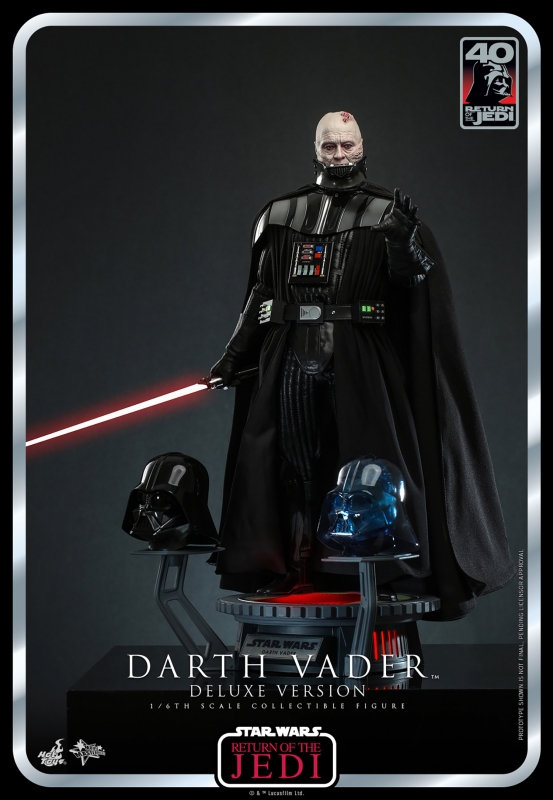 Star Wars: Return of the Jedi - Darth Vader 1/6 Scale Figure (DELUXE VER) By Hot Toys - Click Image to Close