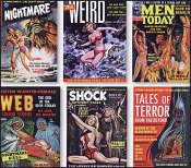 Art of Pulp Horror: An Illustrated History Hardcover Book