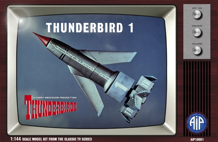 Thunderbirds Thunderbird 1 1/144 Scale Model Kit - Click Image to Close