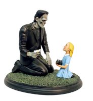 Frankenstein With Child 1/6 Scale Model Kit with Base By Pat Delaney