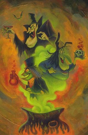 Looney Monsters Art Print Poster