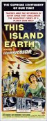 This Island Earth 1955 Repro Insert Poster 14X36