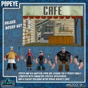 Popeye 5 Points Deluxe 4 Figure Set