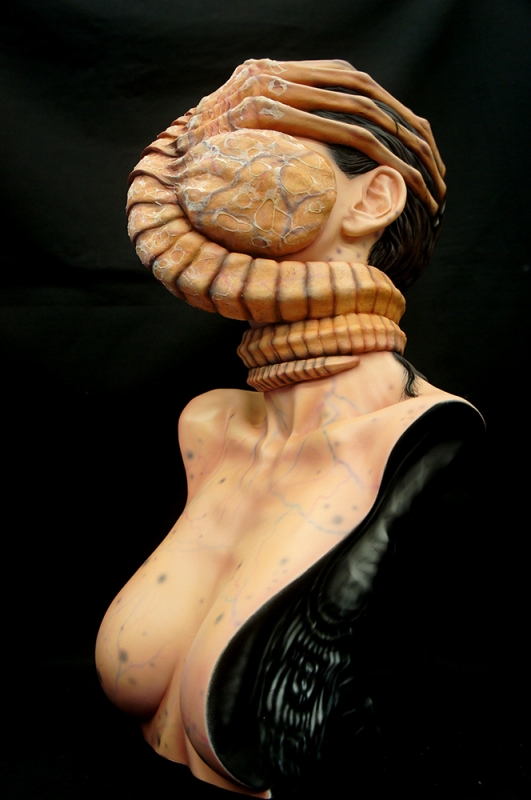 Alien Facehugger The Colonist Renewal 1/1 Scale Art Piece Statue - Click Image to Close