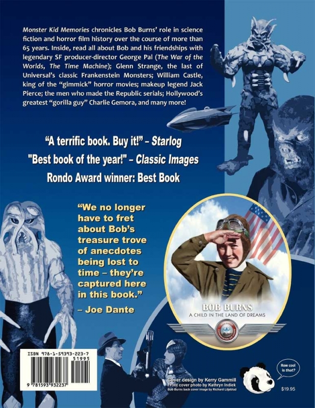 Bob Burns' Monster Kid Memories Paperback Book - Click Image to Close