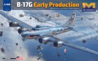 B-17G Flying Fortress Early Production 1/48 Scale Model Kit By HK Models